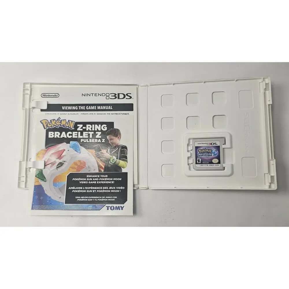 Pokémon Moon Nintendo 3DS-2016 Complete With Case Tested And Works